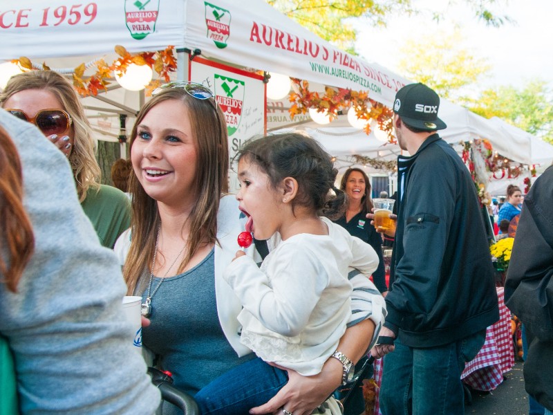 Families at Homewood Fall Fest