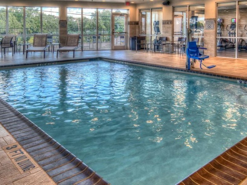 Indoor pool at Courtyard Marriott Austin Northwest