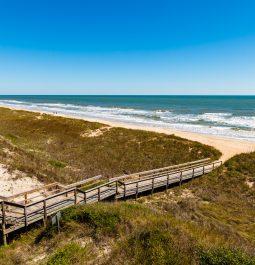 coastline of Ponte Vedra Beach