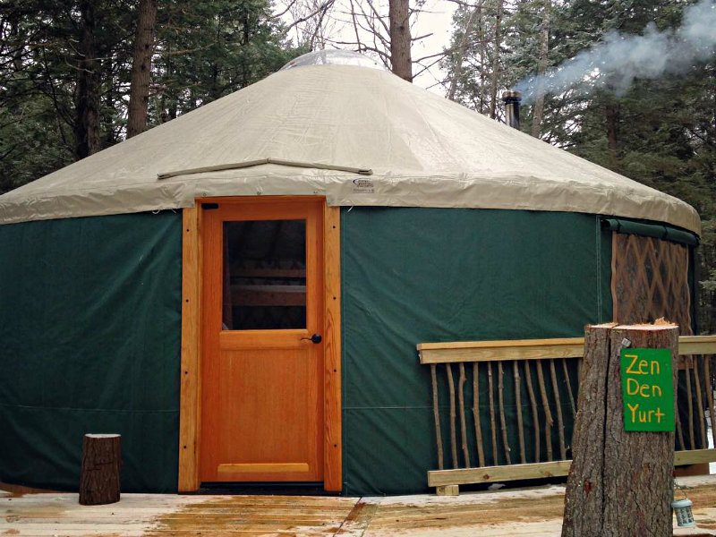 Maine Forest Yurts