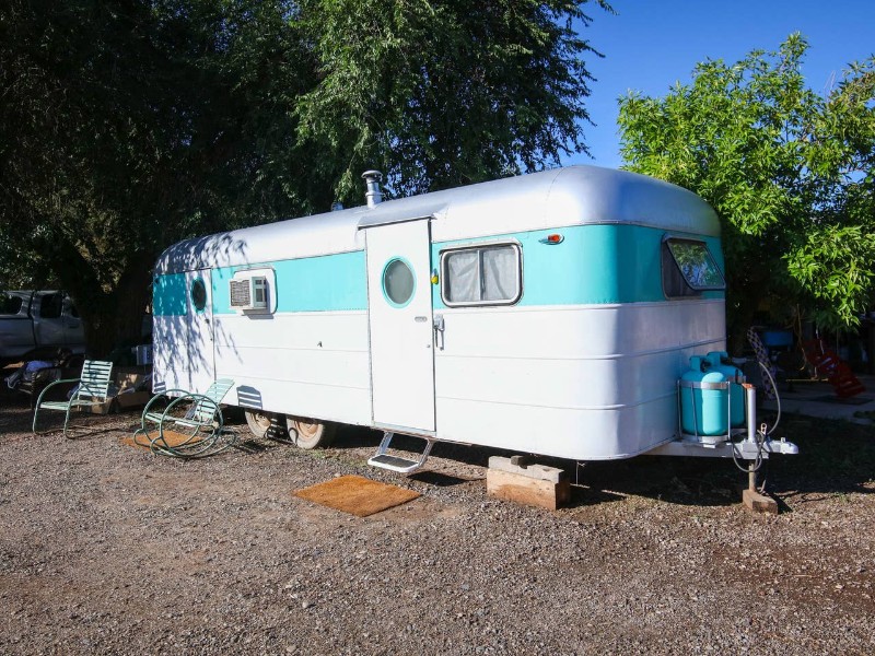 Restored 1950's Shultz Trailer