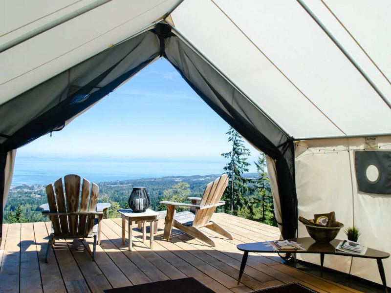 Best View Around: Luxury Camping