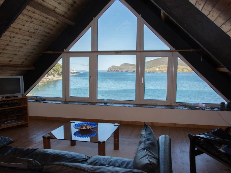 Boat House on the Beach, Valentia Island, County Kerry Airbnb, Ireland