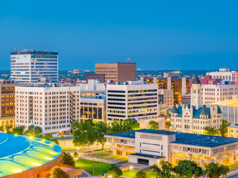 Wichita, Kansas skyline