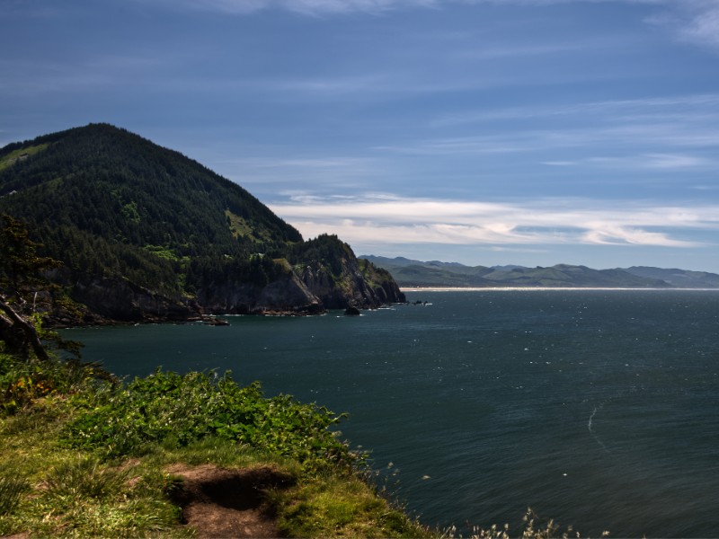 Oswald West State Park view