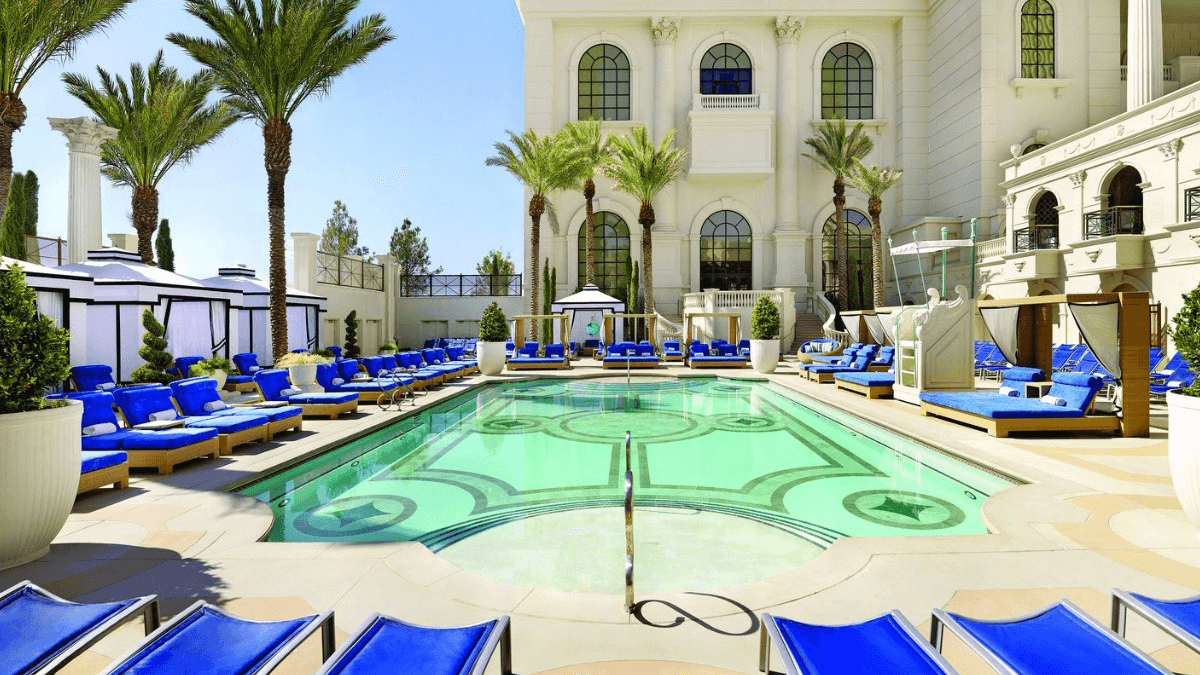 Garden of Gods Oasis Pool Caesars Palace