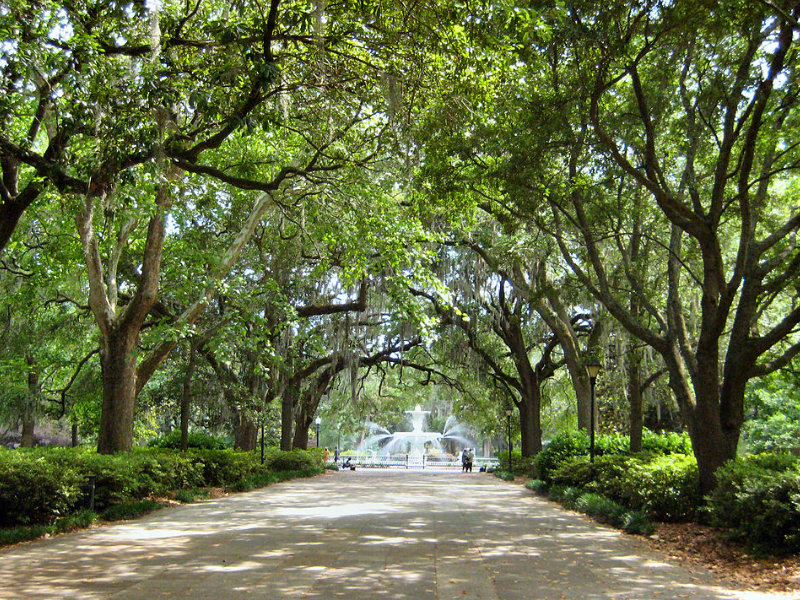 Forsyth Park in Savannah, GA