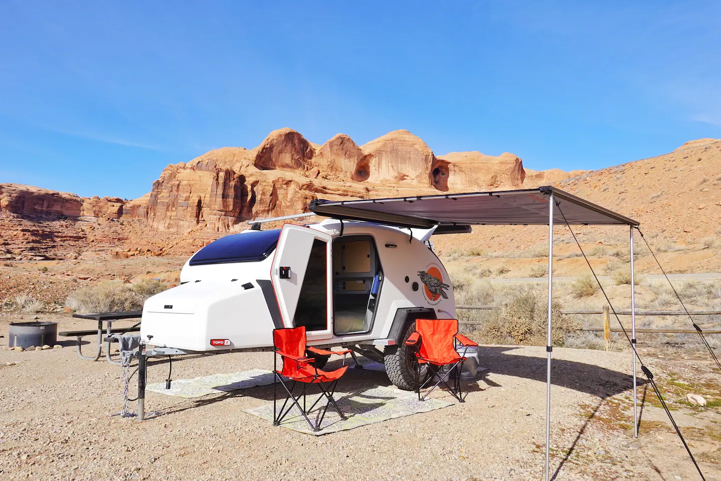 Red Rock Teardrop Trailer