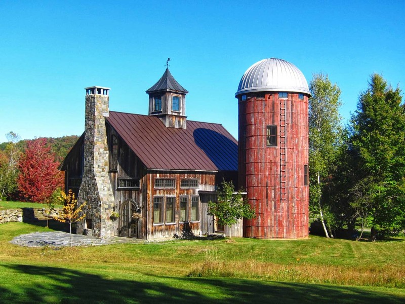 Barn & Silo Home Green Mountains Airbnb