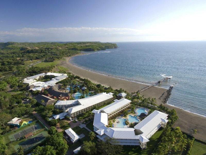 Aerial view Fiesta Resort, Puntarenas, Costa Rica