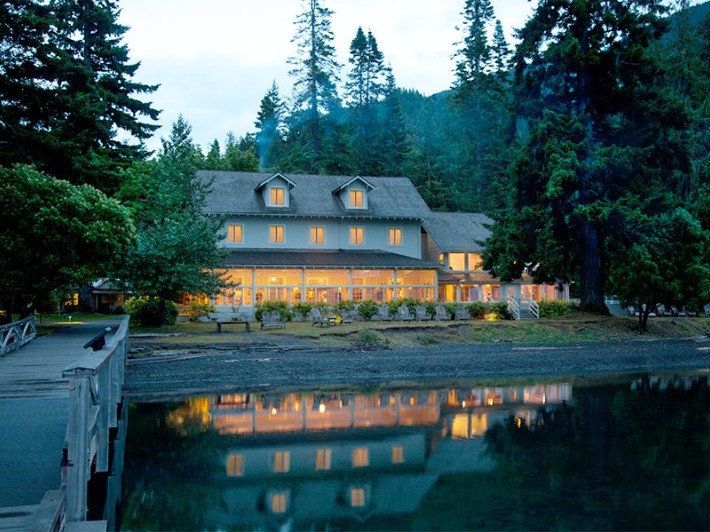 Lake Crescent Lodge, Olympic National Park, Washington