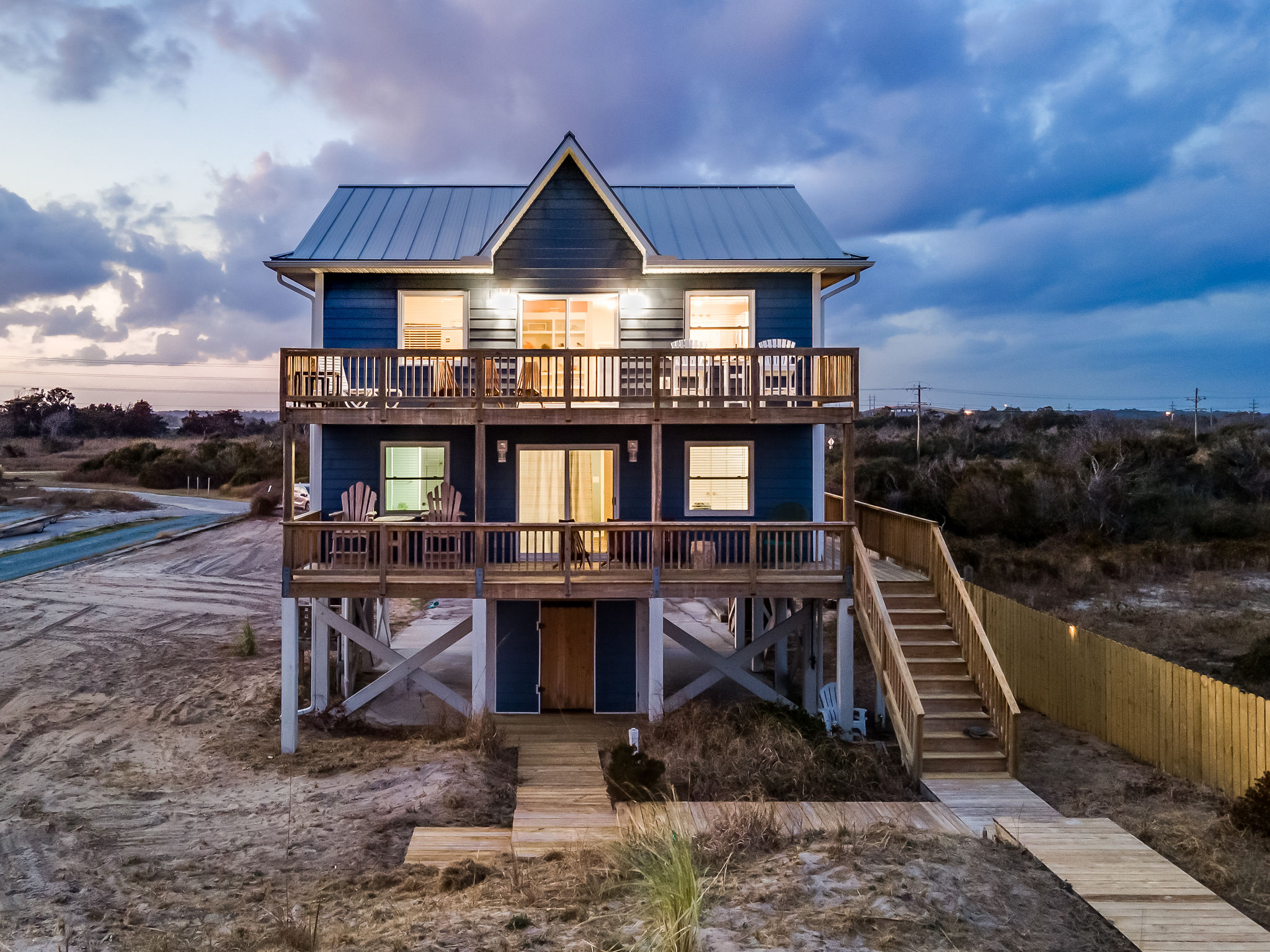 Oceanfront 3-Bedroom Home with Private Beach Access