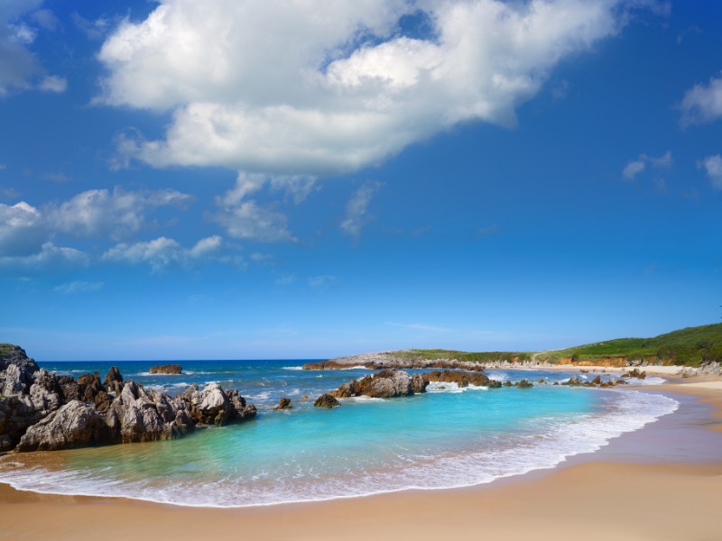 Playa de Toro in Llanes, Asturias, Spain