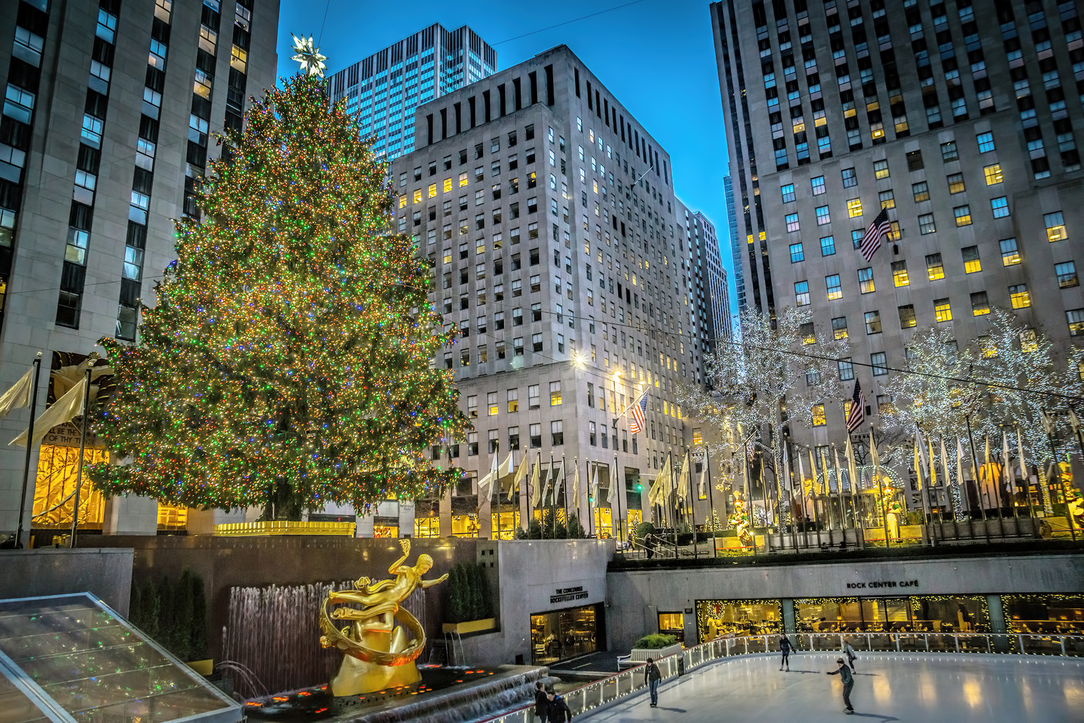 Rockefeller Center in New York City, NY