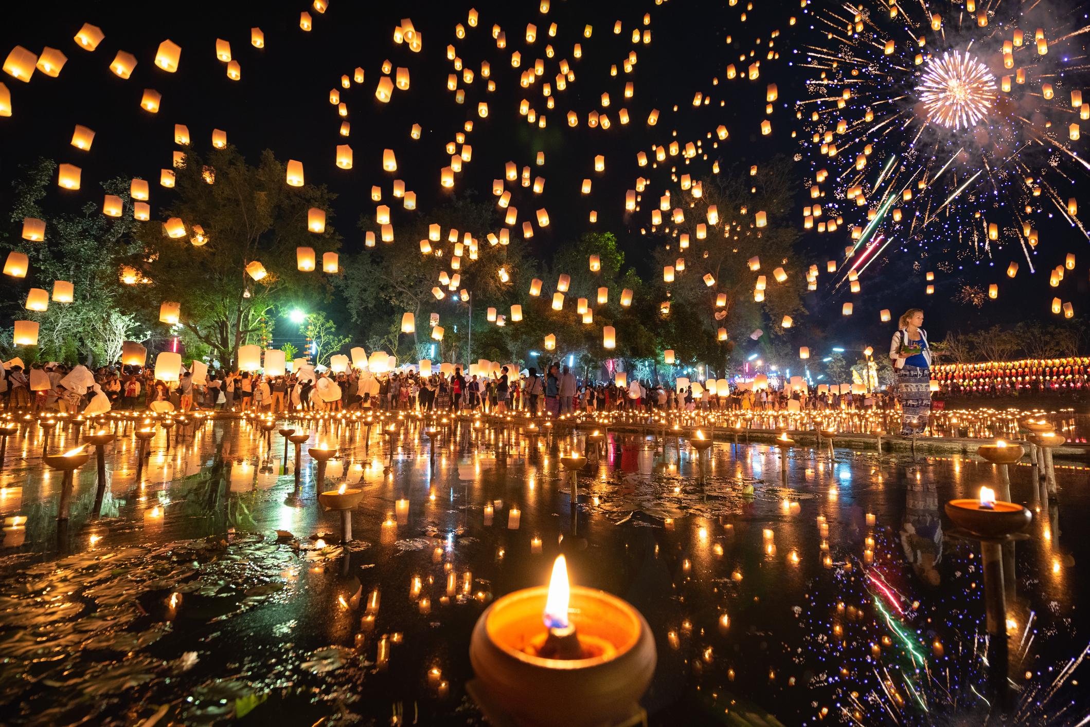 Yee Peng or Loy Krathong festival