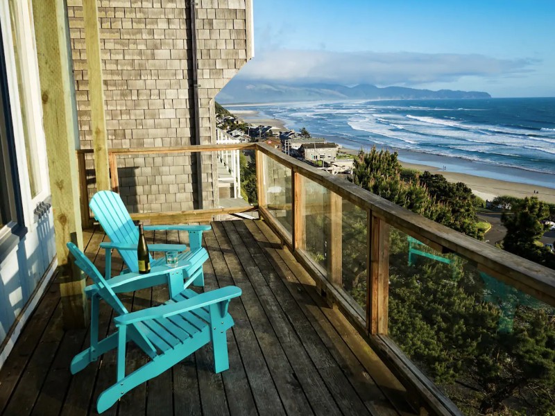 The Hideaway at the Oceanside A-frame, Oceanside, Oregon