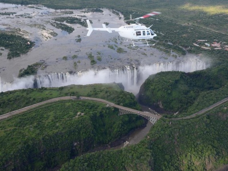 Victoria Falls helicopter tour