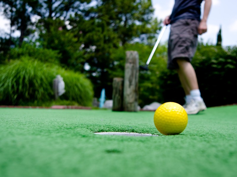 Nutty Putty is a mini golf course in Old Forge. 