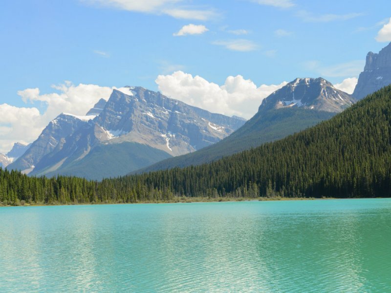 Waterfowl Lake in Banff