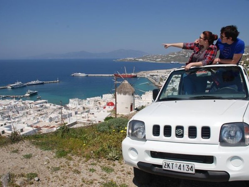 Mykonos, Greece Jeep Tour