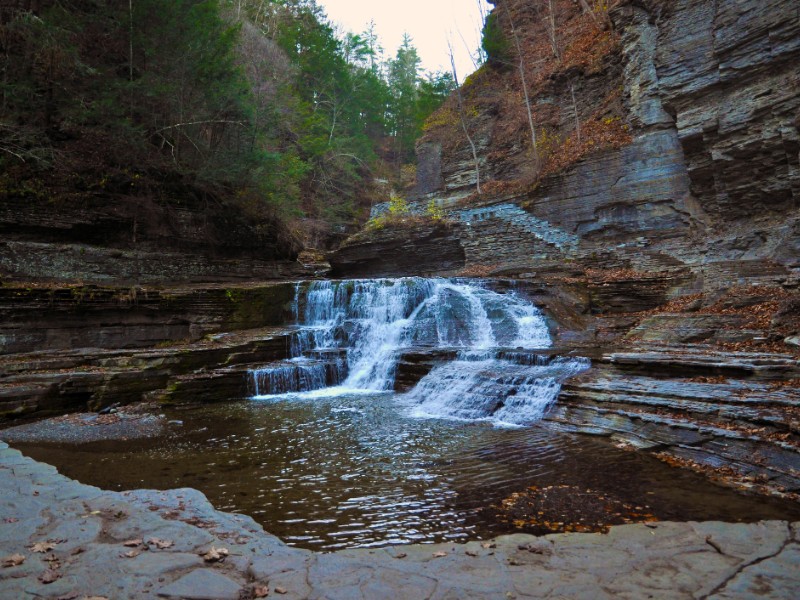 Lucifer falls in Robert Treman State Park