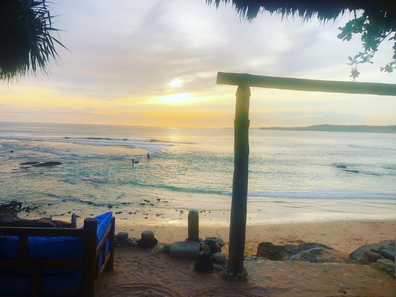 Sunset from the Boathouse Bar, Nihi, Sumba Island