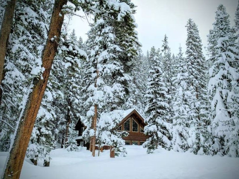 Custom Log Home, Breckenridge, Colorado