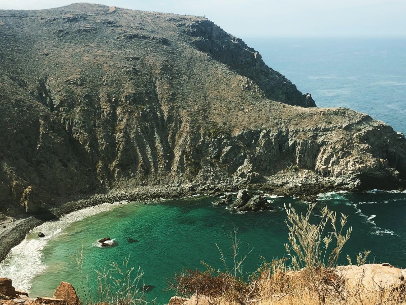 Pacific Cliffs Hike near Todos Santos, Baja, Mexico