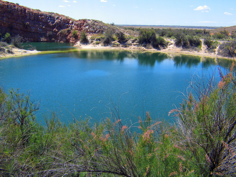 Bottomless Lakes State Park is a state park in the U.S. state of New Mexico, located along the Pecos River