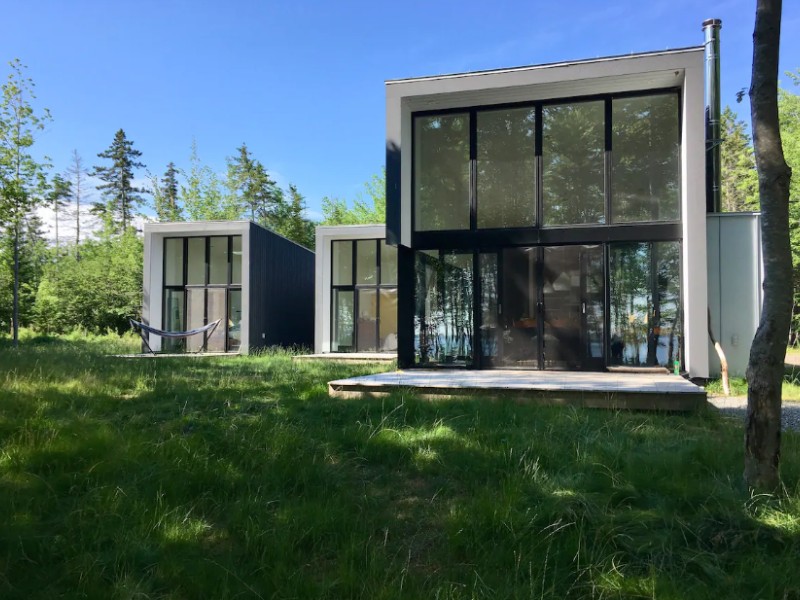 Private modern waterfront home in Nova Scotia, Canada