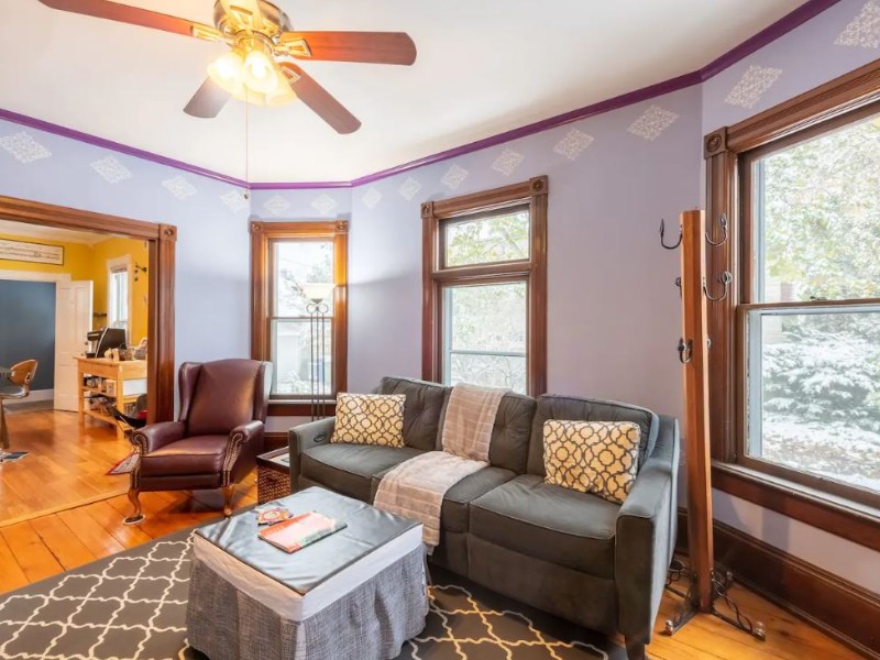 Inside Historic Home, Private First Floor