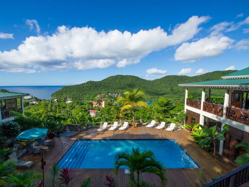 Villa Makambu Pool Level Apartment, Marigot Bay