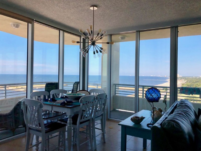 View at Condo with Floor to Ceiling Windows, Biloxi