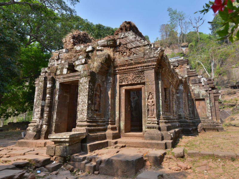 Ruins of Wat Phou, Champasak, Laos