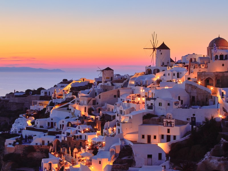 Santorini sunset