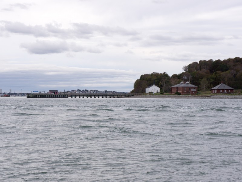 Peddocks Island in Boston Harbor