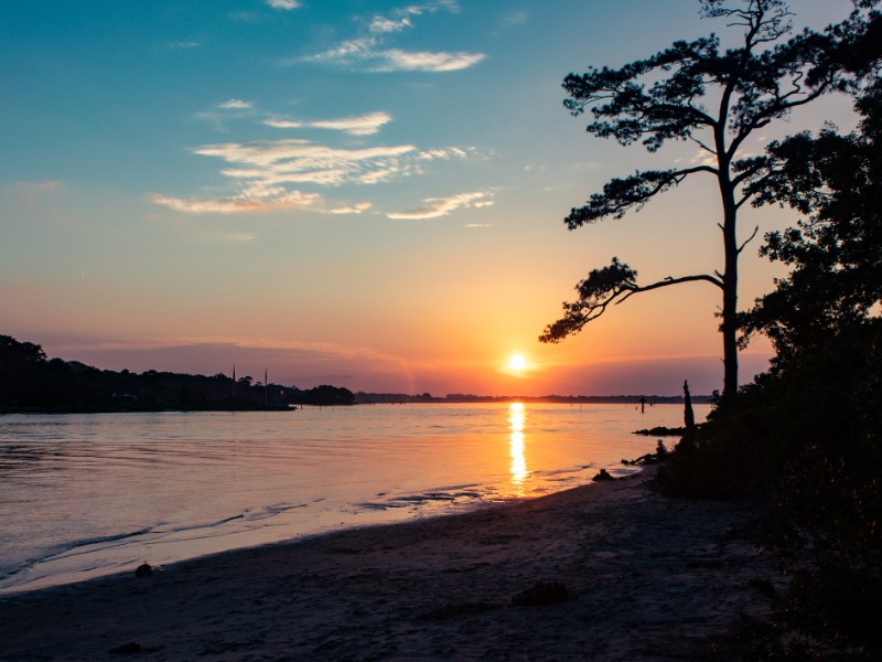 Sunset at First Landing State Park