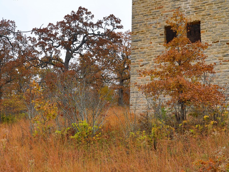 Ruins of the Water Tower at HaHa Tonka State Park 