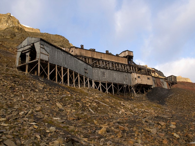 Longyearbyen Coal Mine, Norway