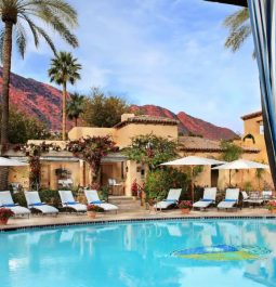 poolside cabana at royal palm resort