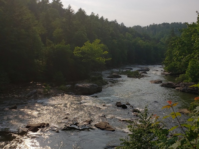 View at Audra State Park