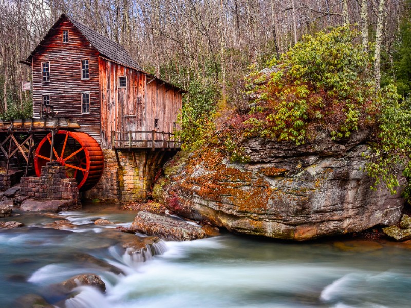 Glade Creek Grist Mill, Babcock State Park