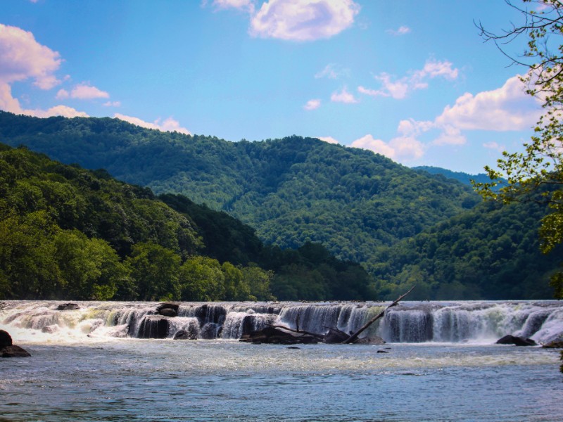 Sandstone Falls, New River Gorge