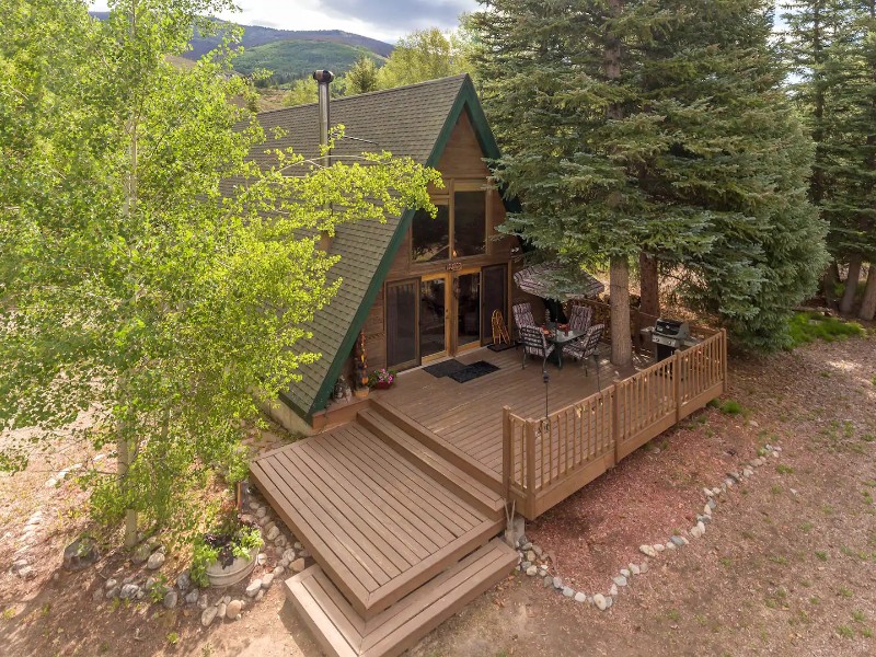 A-Frame Cabin on the Blue River