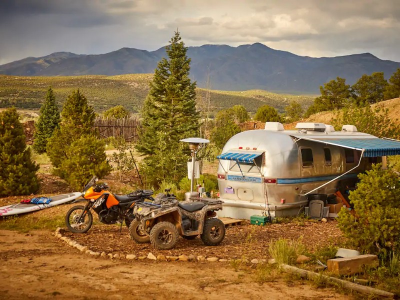 Scene at Airstream Mountain Getaway