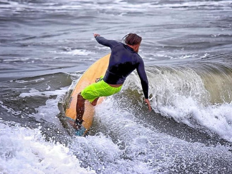 surfing in North Carolina