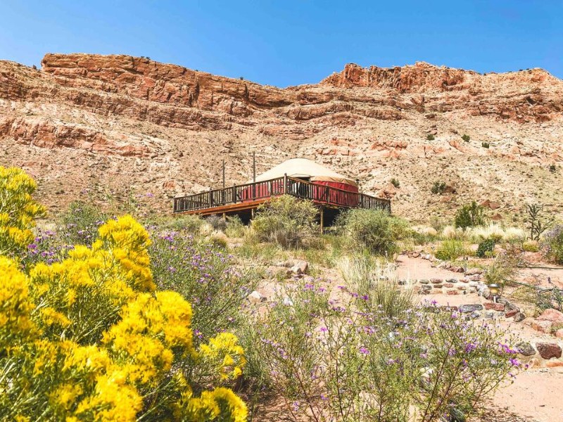 Yurt Overlooking the Chama River in Abiquiu