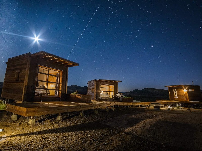 Secluded Mojave Desert Eco-Pods