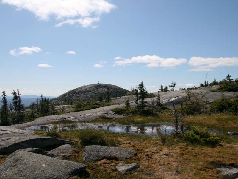 Cardigan in the distance, over the shoulder of Firescrew