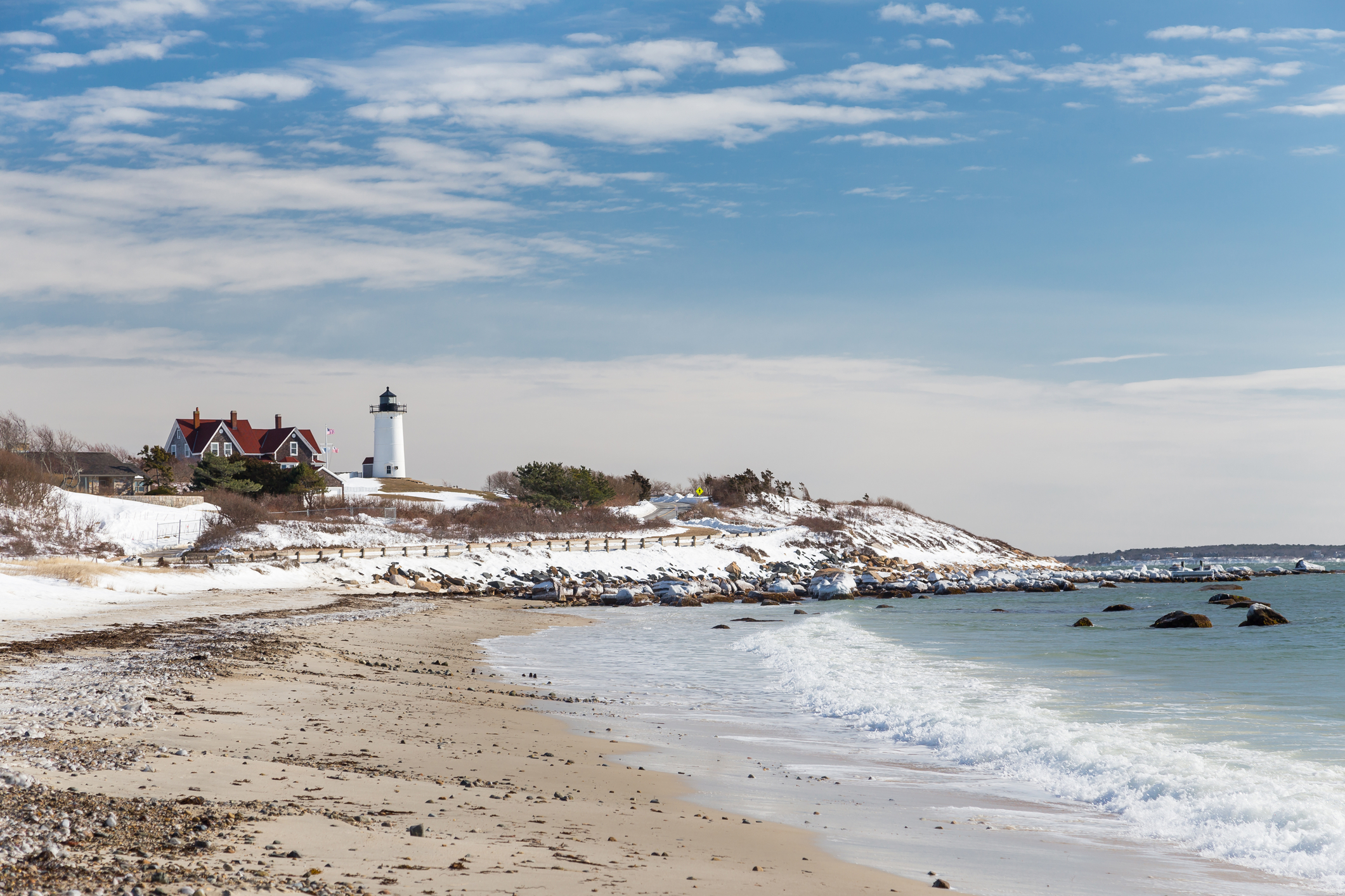 Nobska Lighthouse in Cape Cod